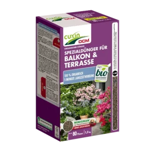 SPEZIALDÜNGER FÜR BALKON & TERRASSE